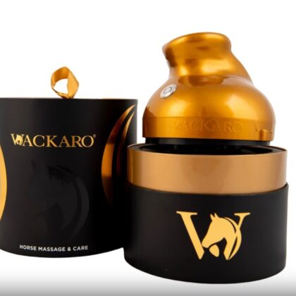 WACKARO elektromos lóápoló és masszírozó készülék gold
