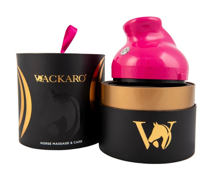 WACKARO elektromos lóápoló és masszírozó készülék pink