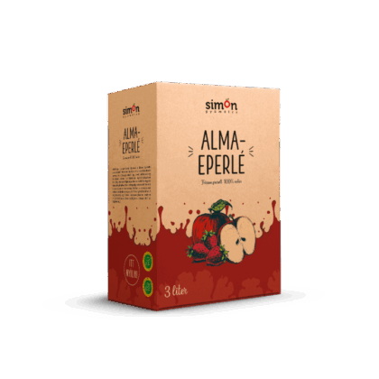 Simon gyümölcs 100% Alma-Eperlé - 3 L