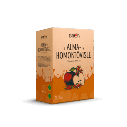 Simon gyümölcs 100% Alma-Homoktövislé – 3 L