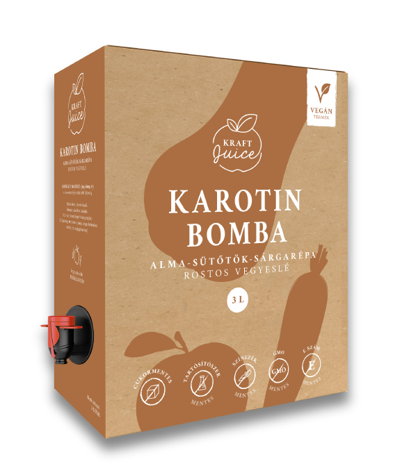 Karotin bomba gyümölcslé 3 liter